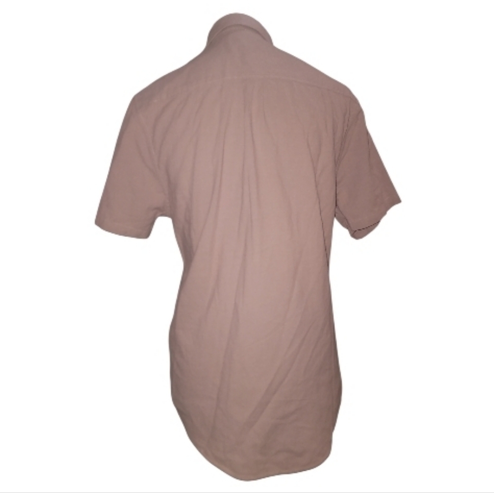 Madewell Perfect Fit Top in Soft Brown XS cotton button down shirt unisex - Picture 8 of 8
